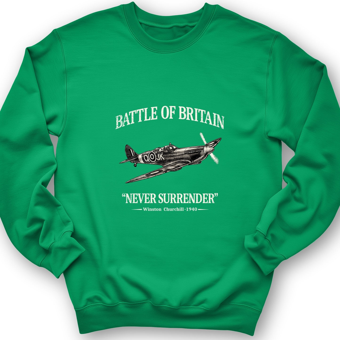 Battle of Britain Never Surrender Sweatshirt