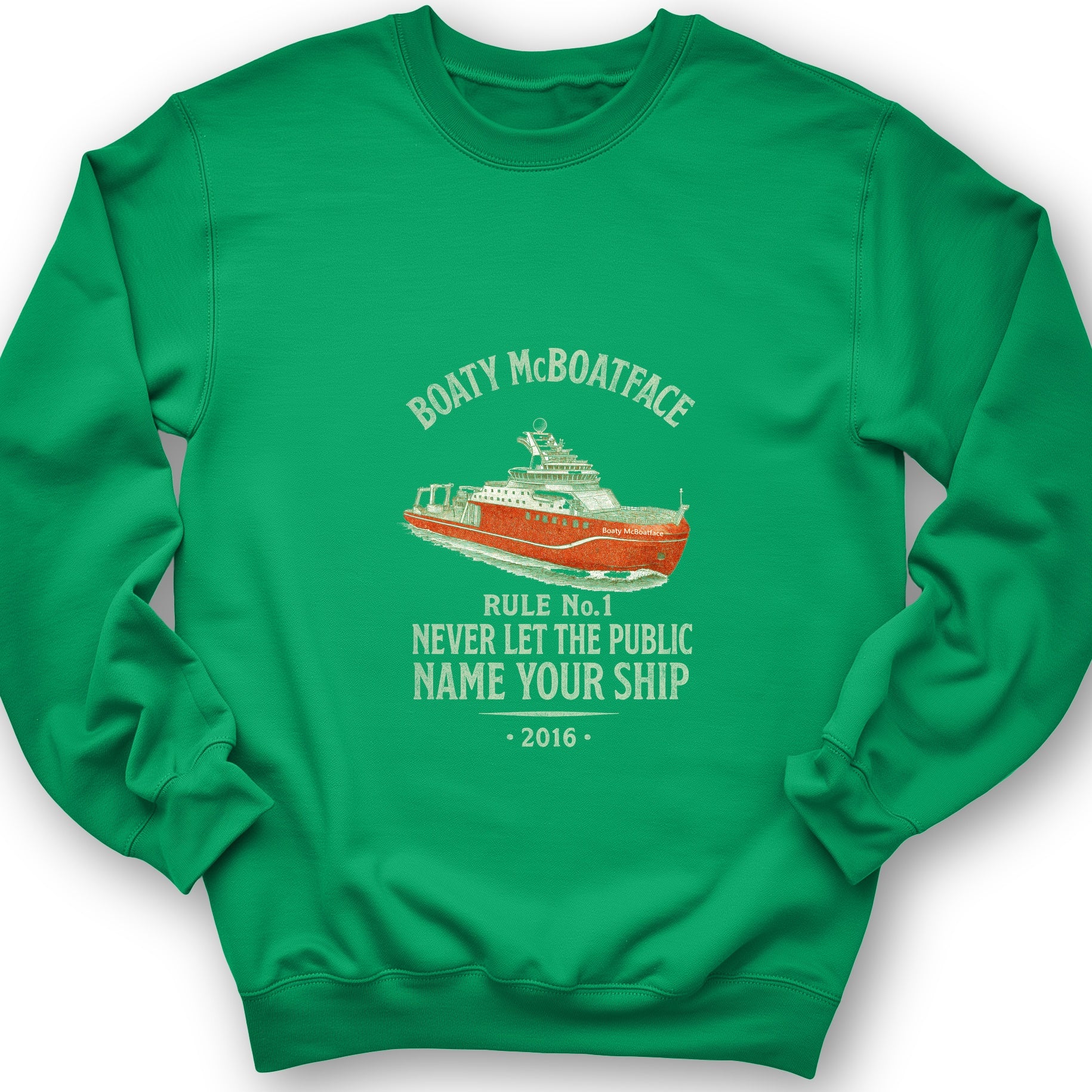 Boaty McBoatface Sweatshirt