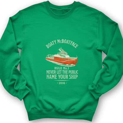 Boaty McBoatface Sweatshirt