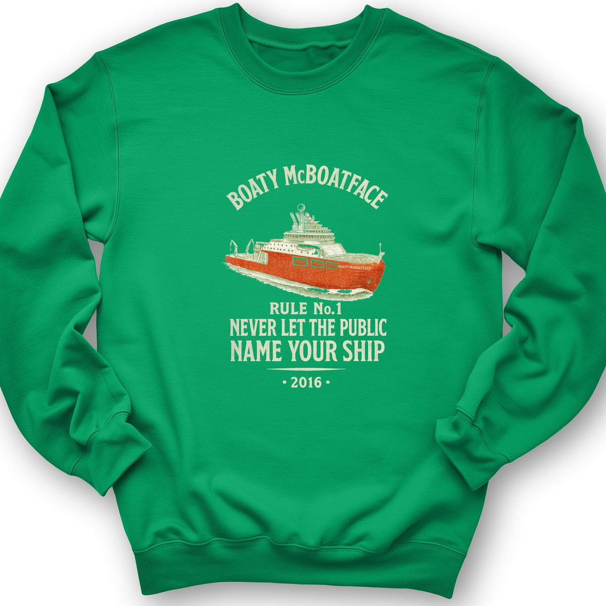 Boaty McBoatface Crewneck