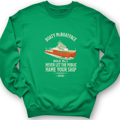 Boaty McBoatface Crewneck