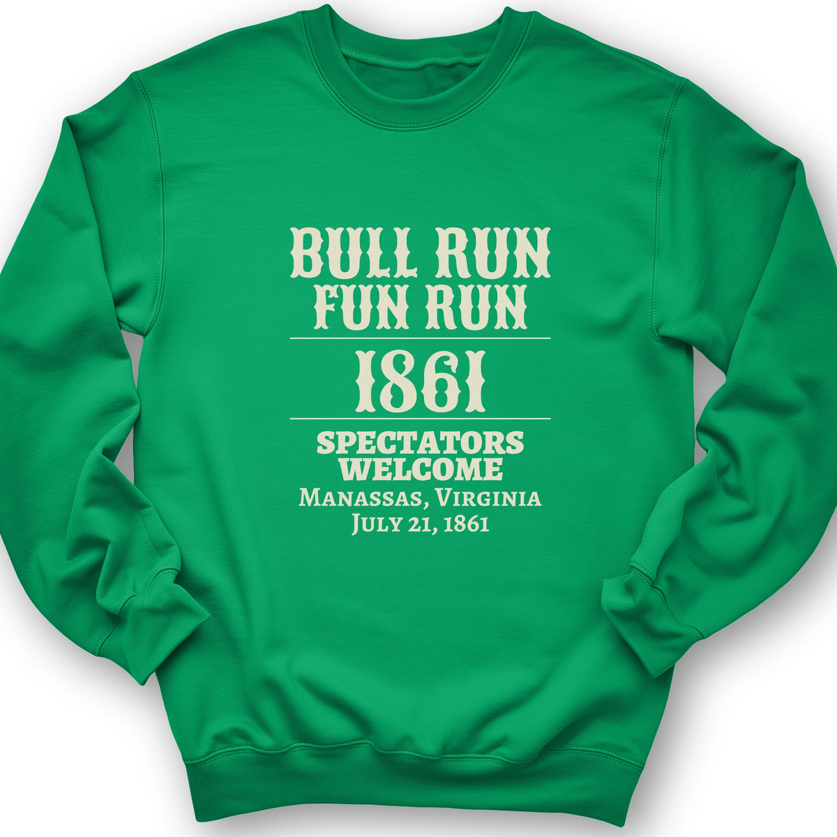 Bull Run Fun Run 1861 Crewneck