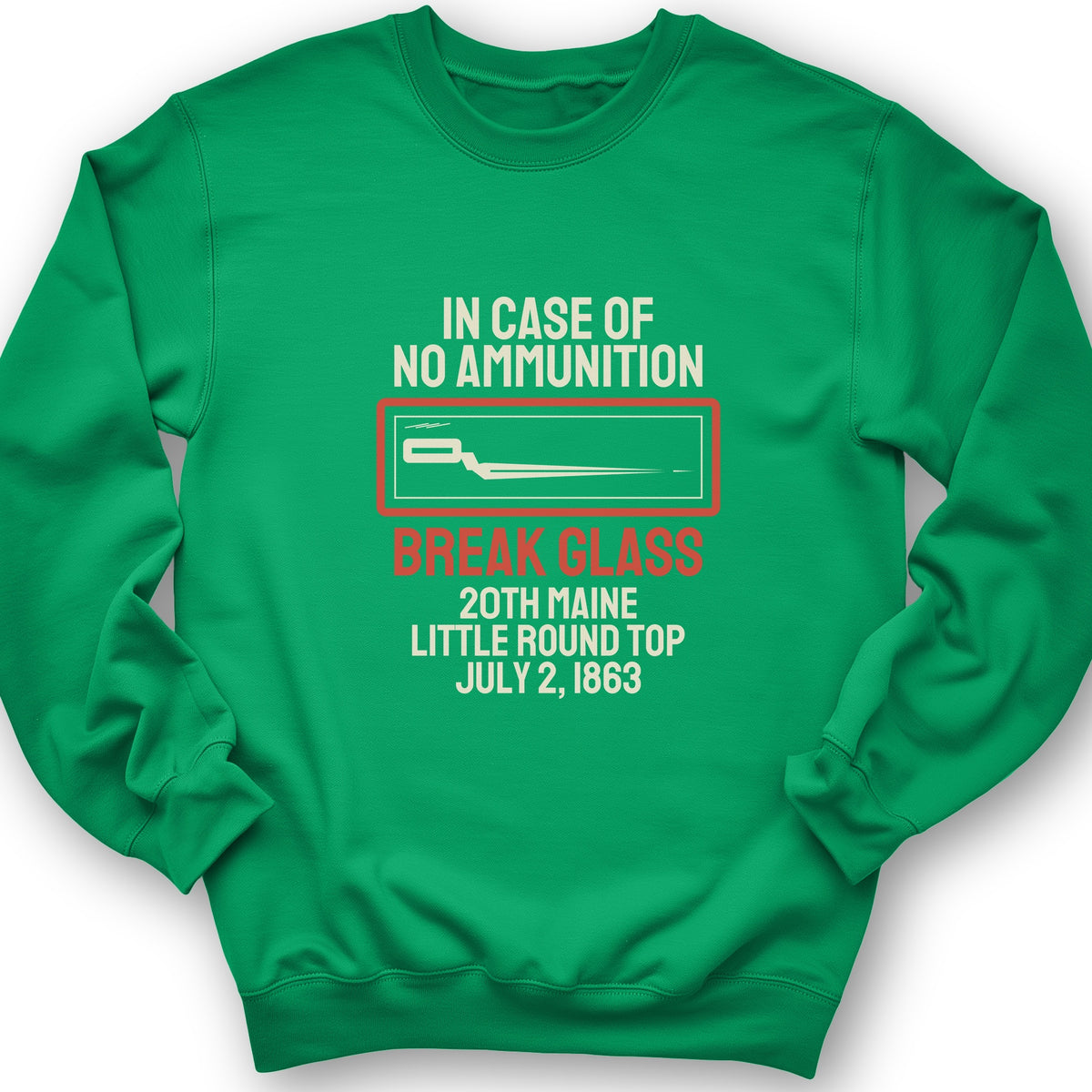 Chamberlain Break Glass Little Round Top Crewneck