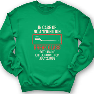 Chamberlain Break Glass Little Round Top Crewneck