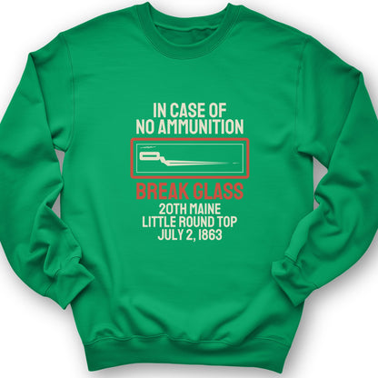 Chamberlain Break Glass Little Round Top Crewneck