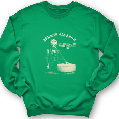 Cheese Wheel Crewneck