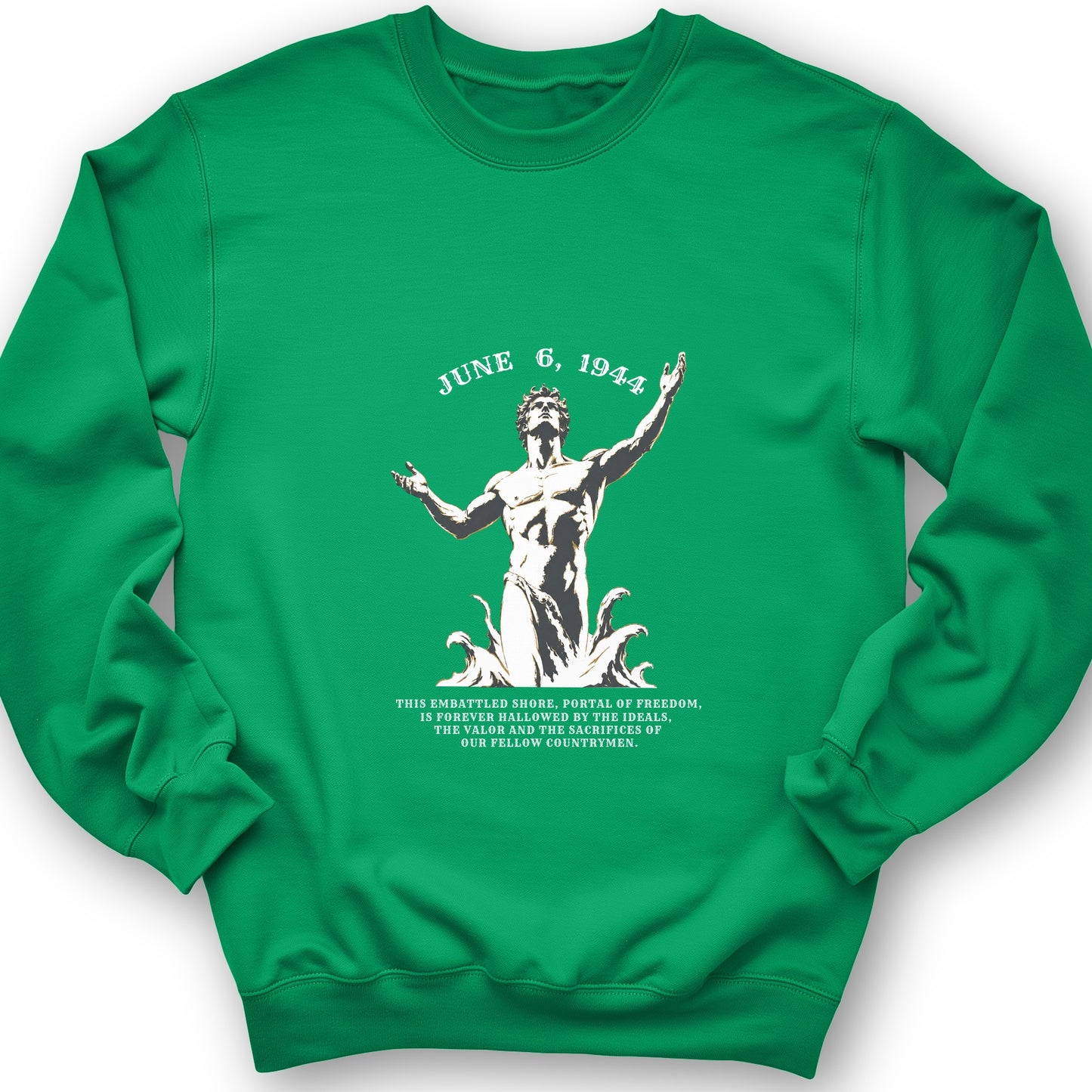 Dday Statue Sweatshirt