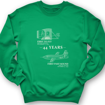 First To Fly - First Past Sound Sweatshirt