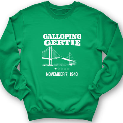 Galloping Gertie Crewneck