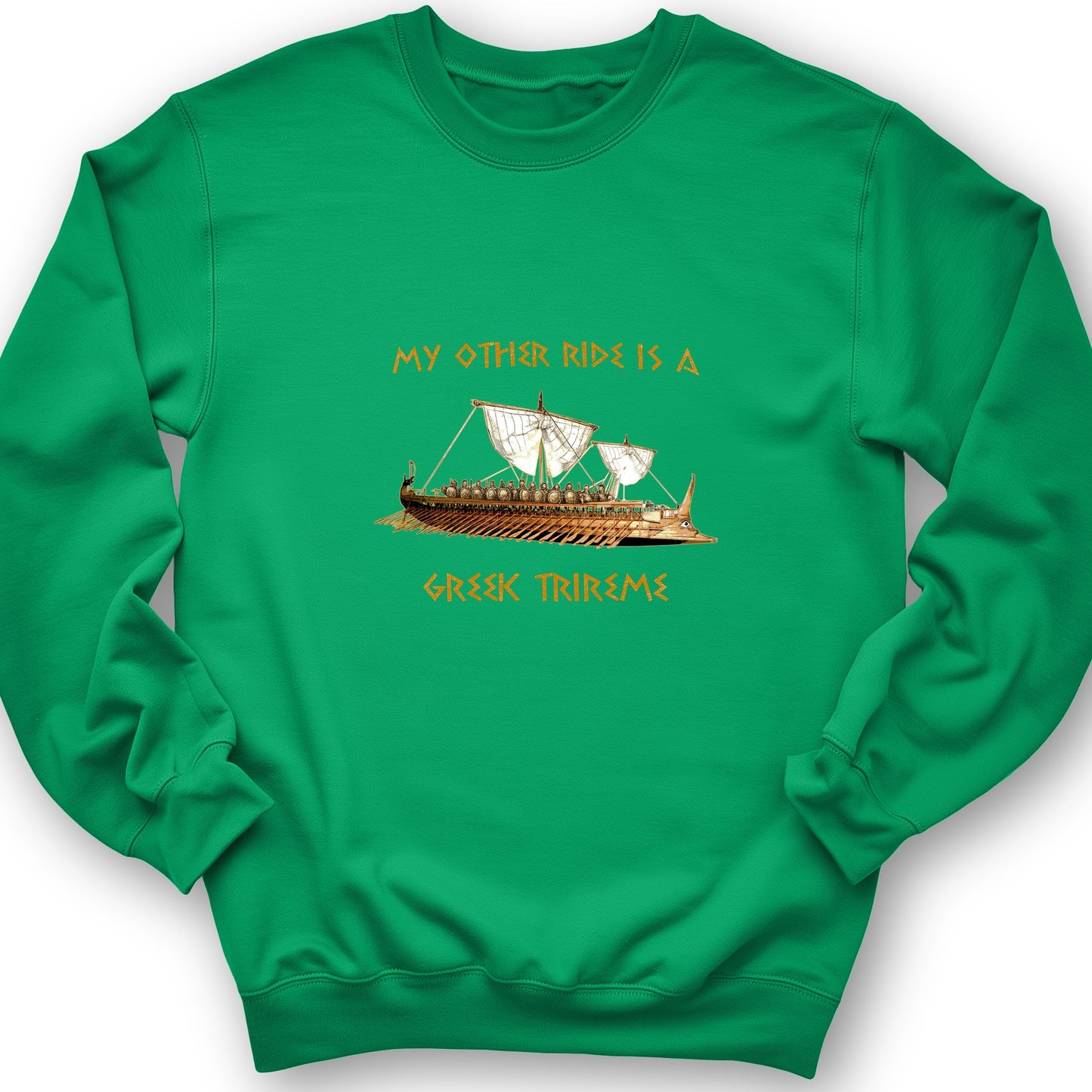Greek Trireme Crewneck