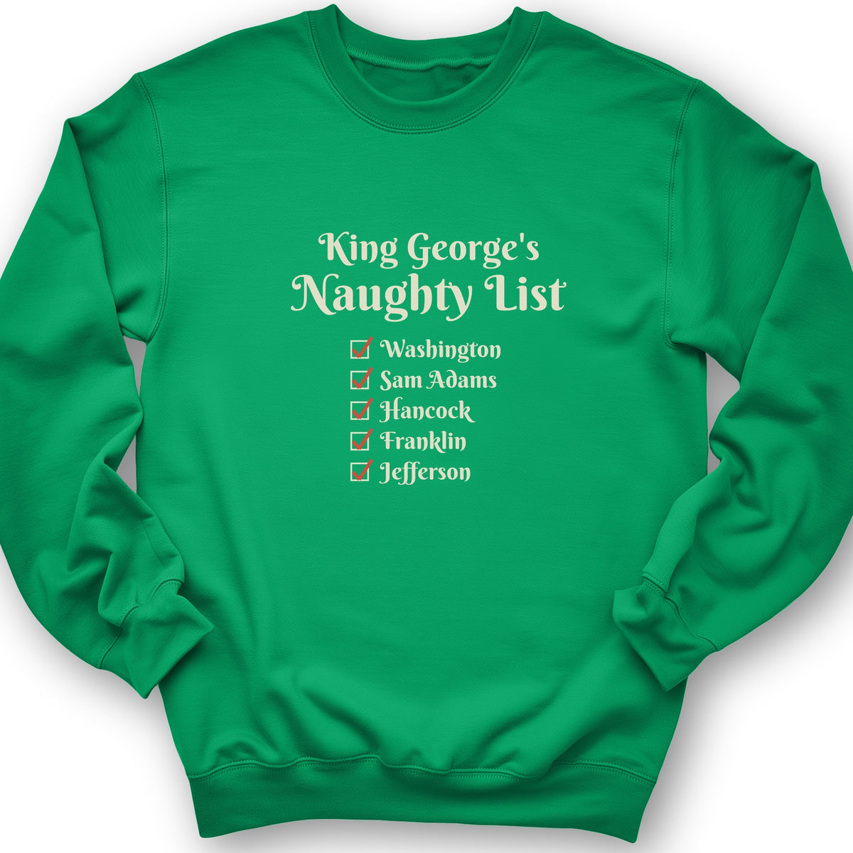 King Georges Naughty List Crewneck