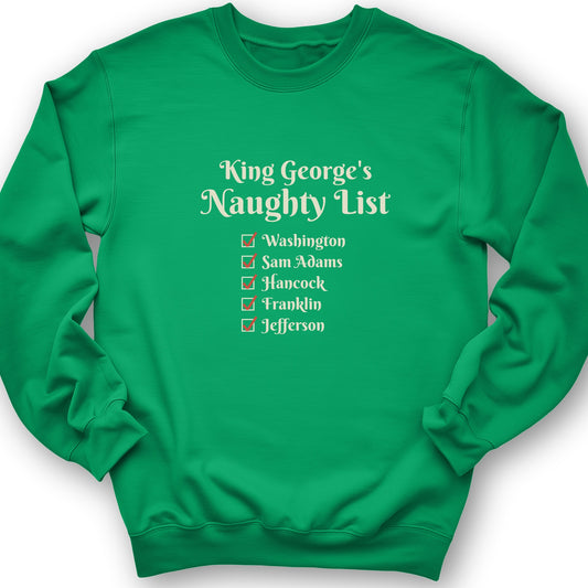 King Georges Naughty List Crewneck