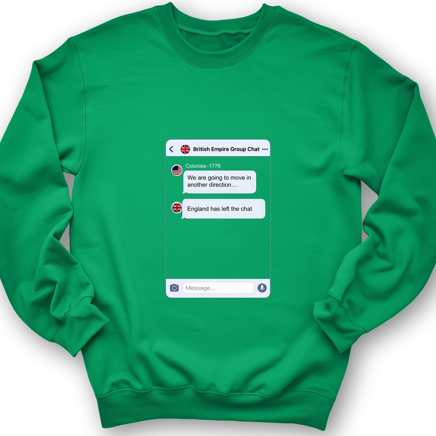 Left the Chat Sweatshirt