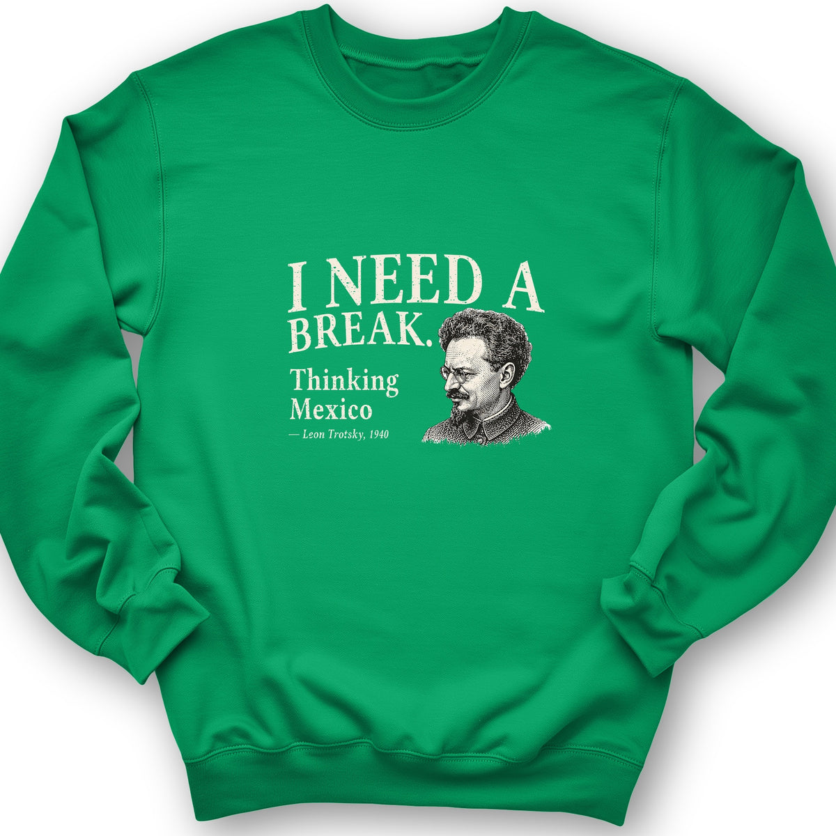 Leon Trotsky Mexico Crewneck