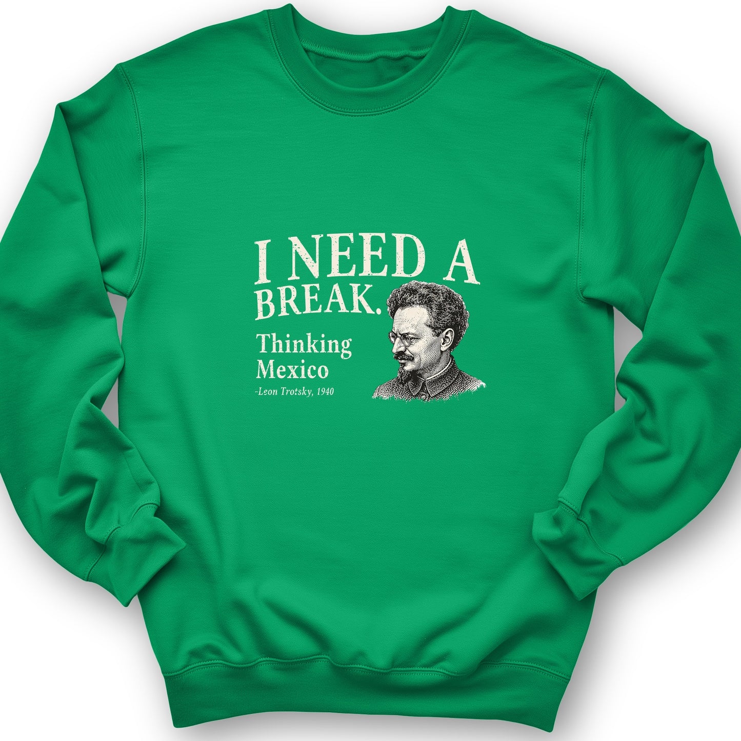 Leon Trotsky Mexico Crewneck