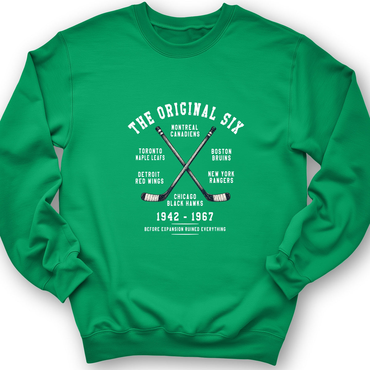 NHL Era of Six Crewneck