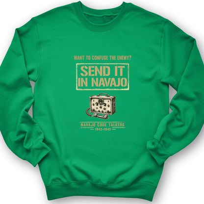 Navajo Code Talkers Crewneck