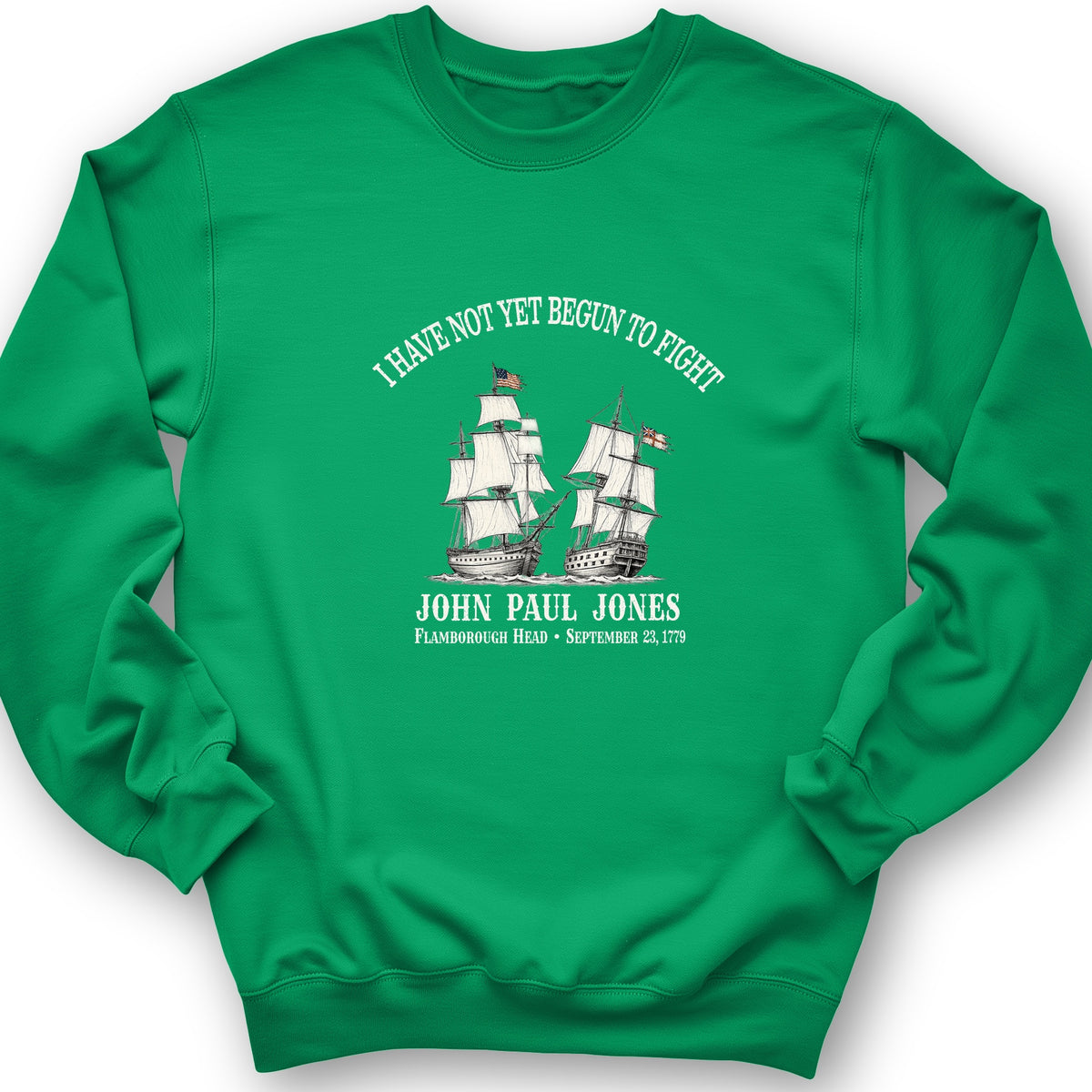 Not Yet Begun to Fight Crewneck