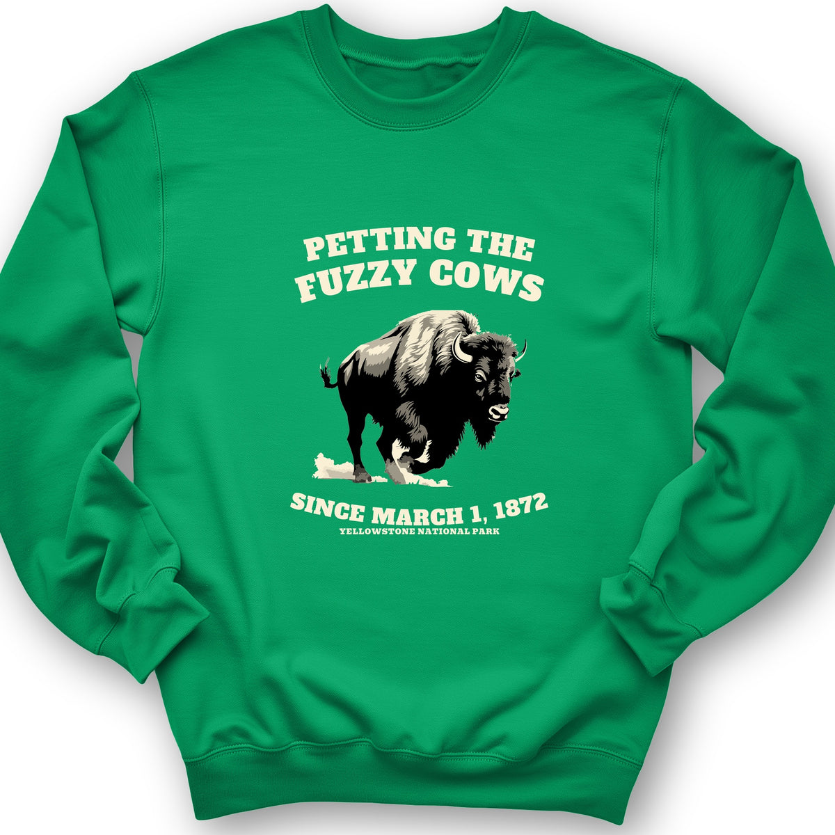 Petting The Fuzzy Cows Crewneck