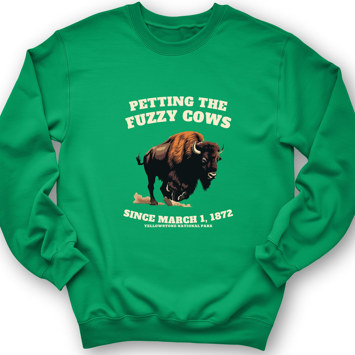 Petting The Fuzzy Cows Crewneck