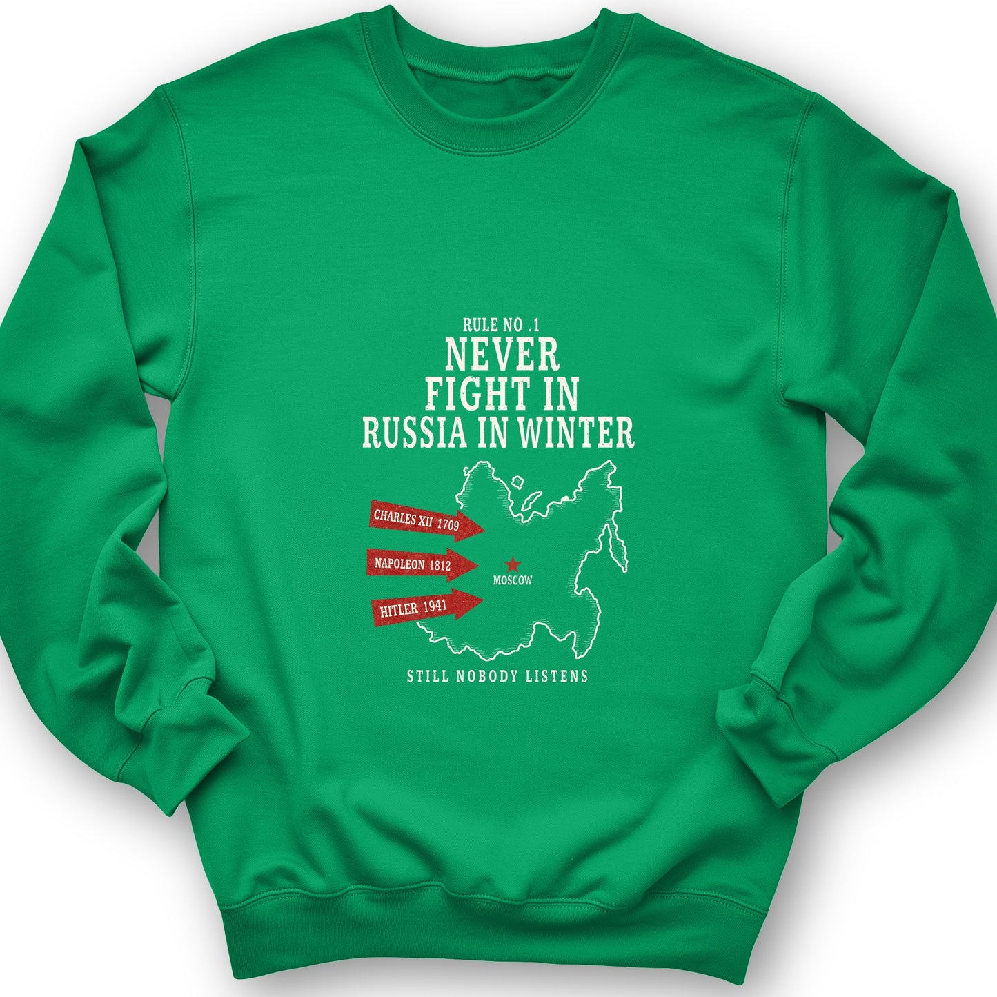 Russia In Winter Sweatshirt