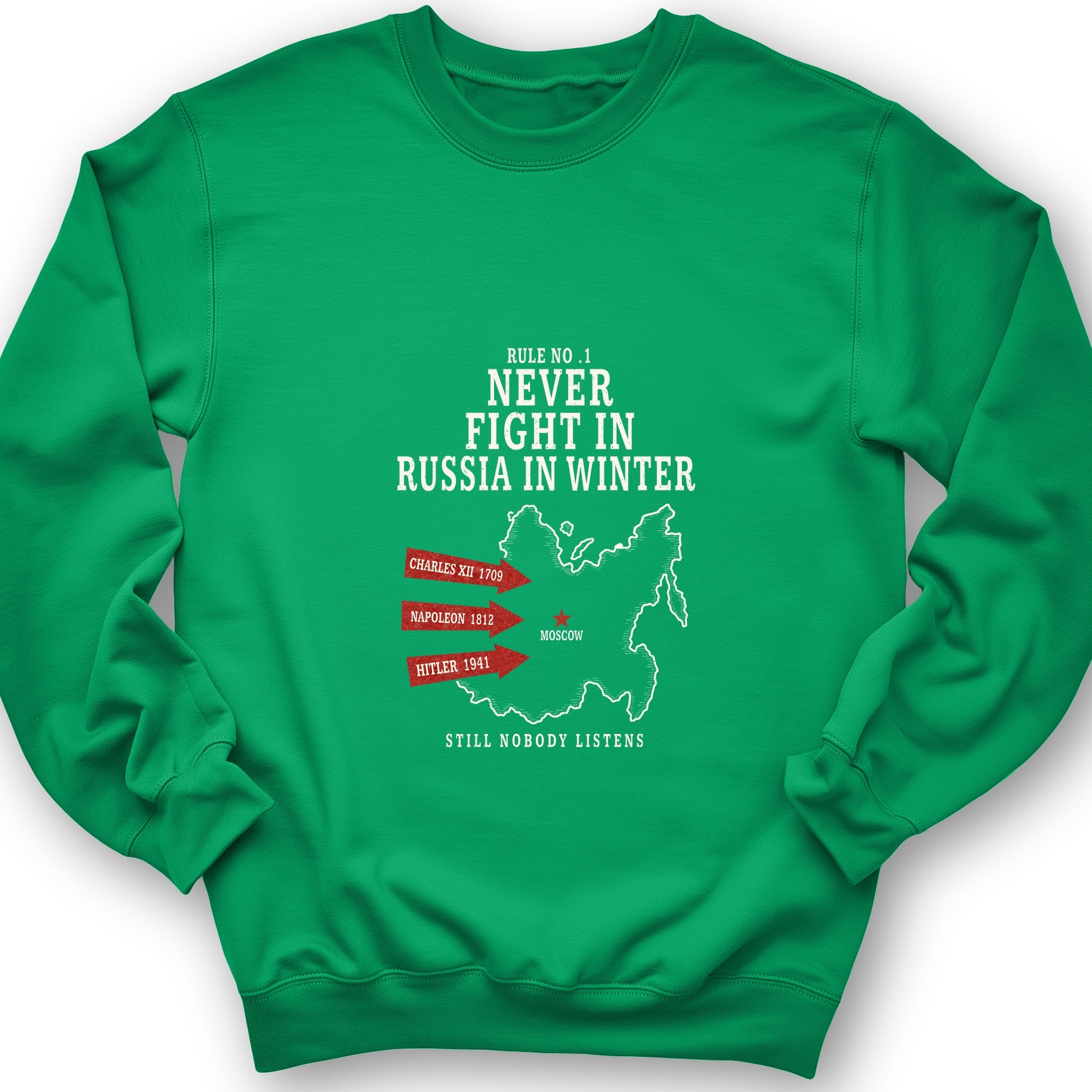 Russia In Winter Sweatshirt