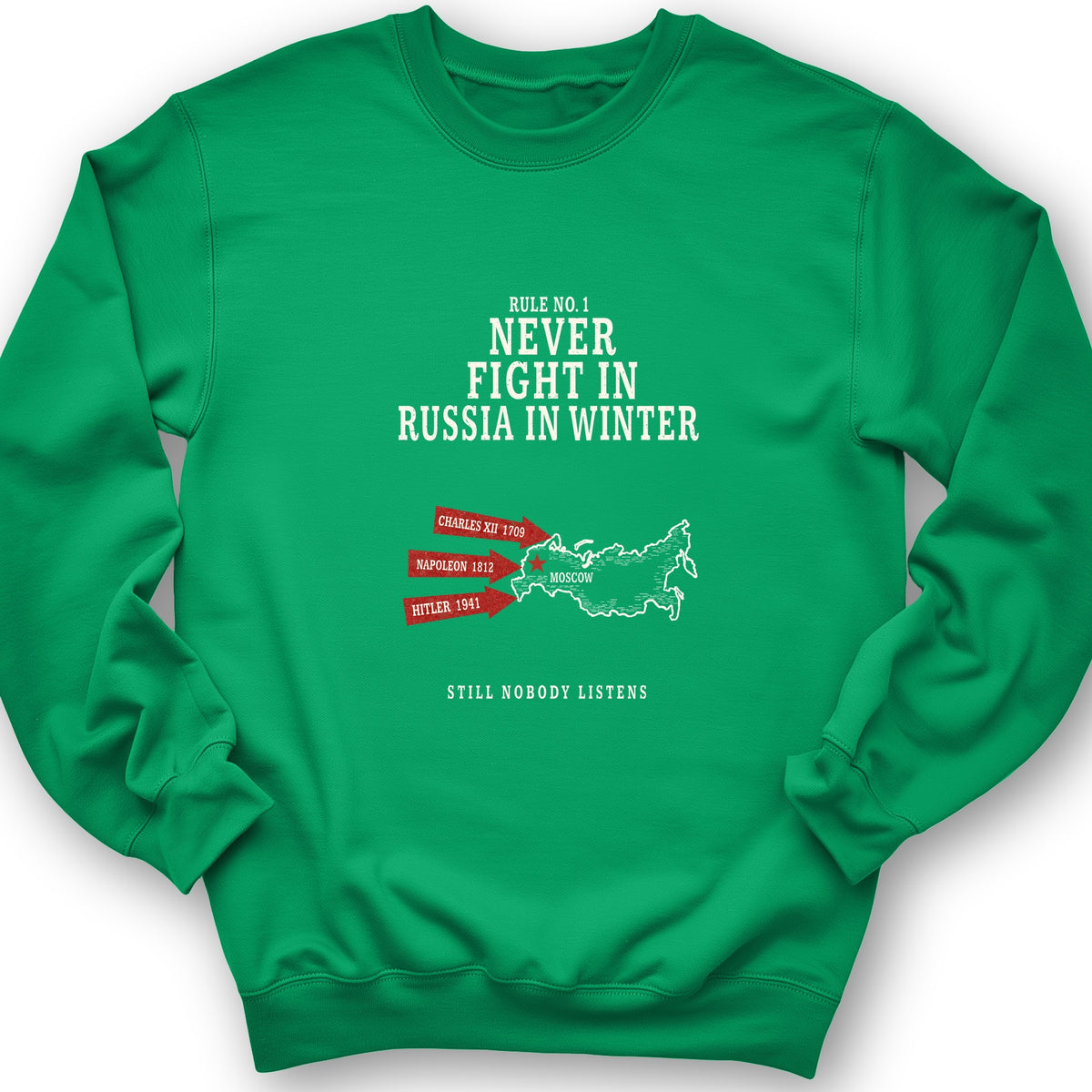 Russia In Winter Crewneck