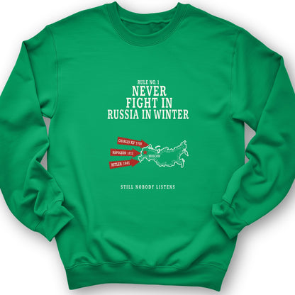 Russia In Winter Crewneck