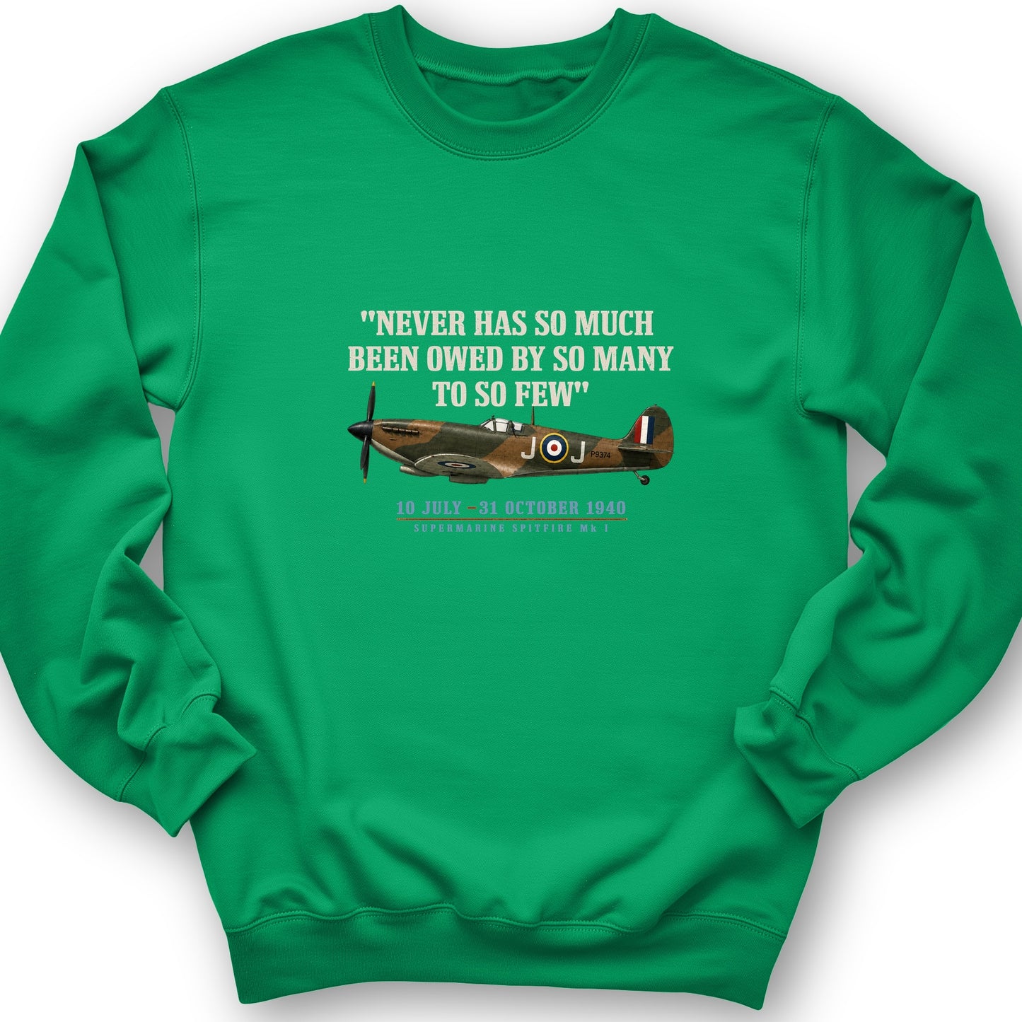 Spitfire So Few Quote Sweatshirt