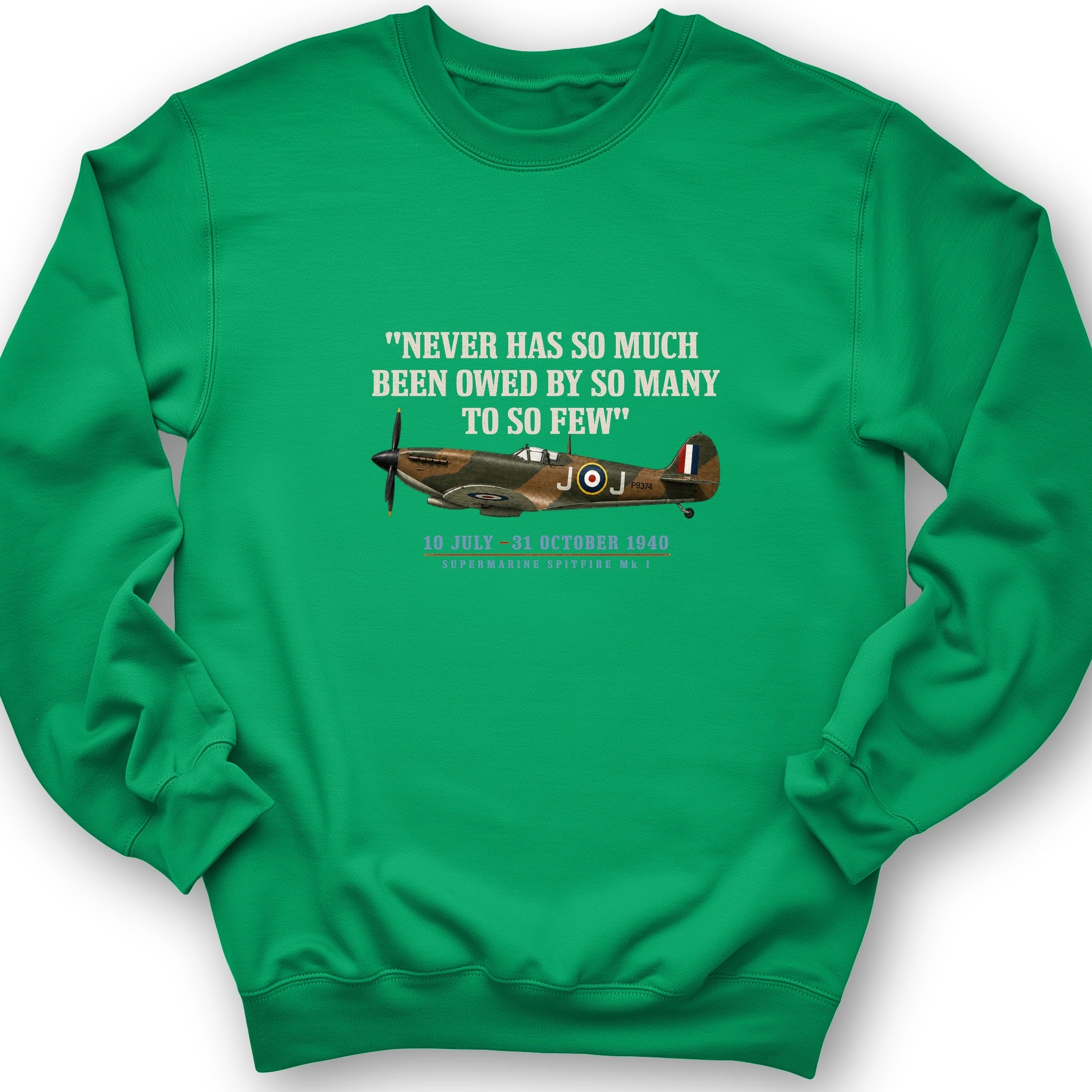 Spitfire So Few Quote Sweatshirt