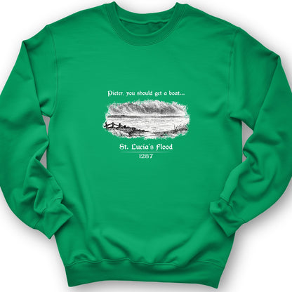 St Lucia Flood Crewneck