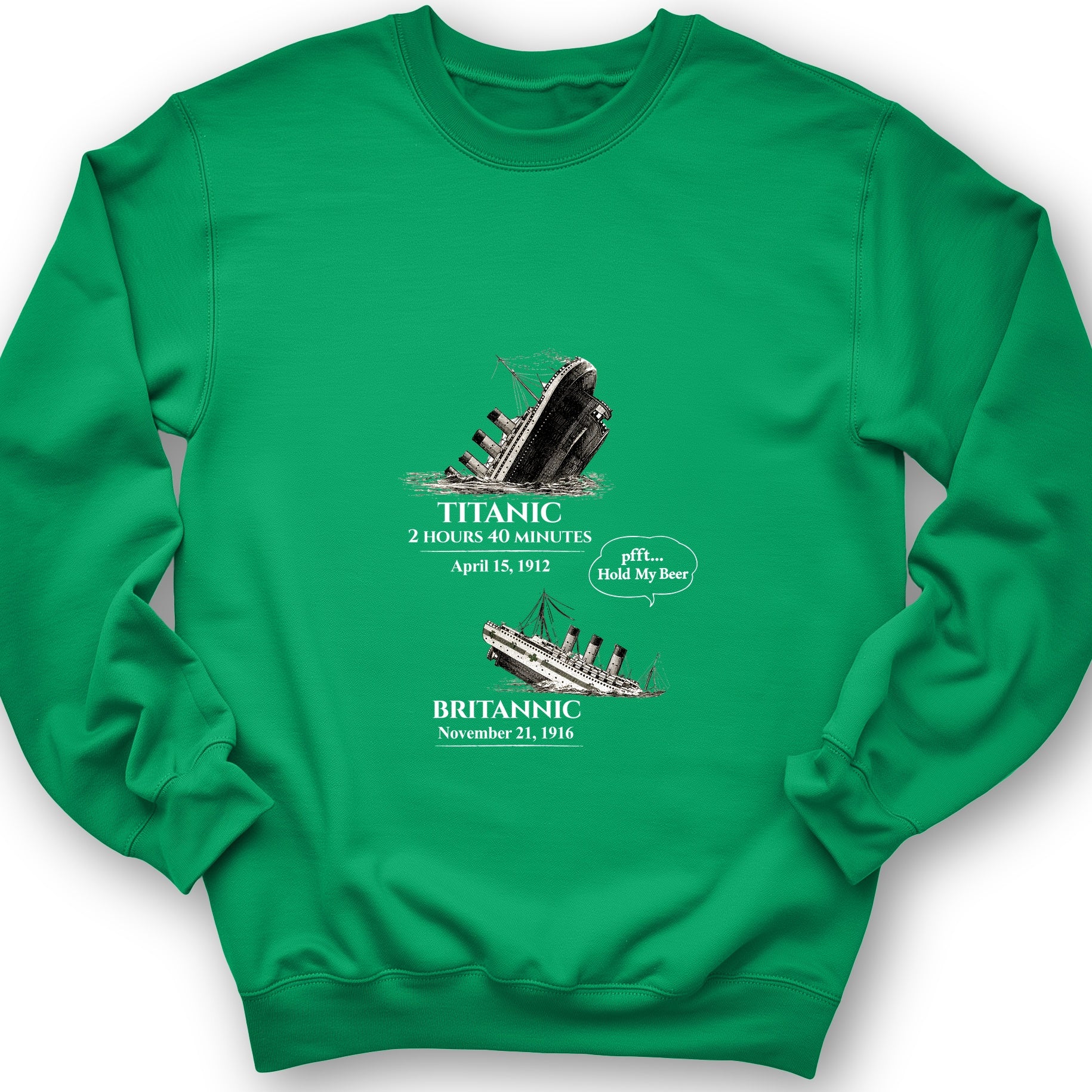 Titanic and Britannic Sweatshirt