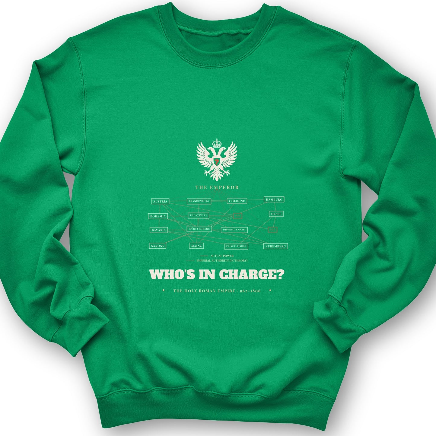 Whos In Charge Sweatshirt