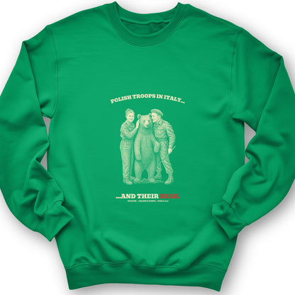 Wojtek Polish Troops Italy Sweatshirt