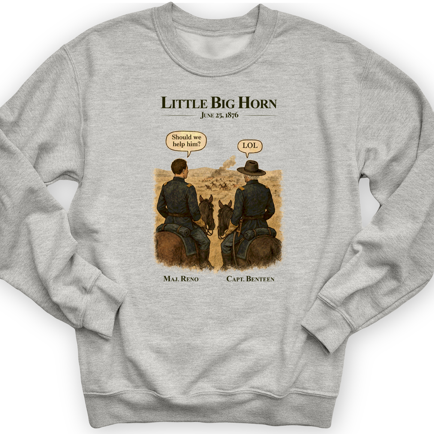 Reno and Benteen Crewneck