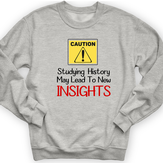 Caution Insights Crewneck