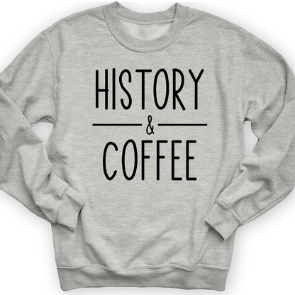 History And Coffee Crewneck