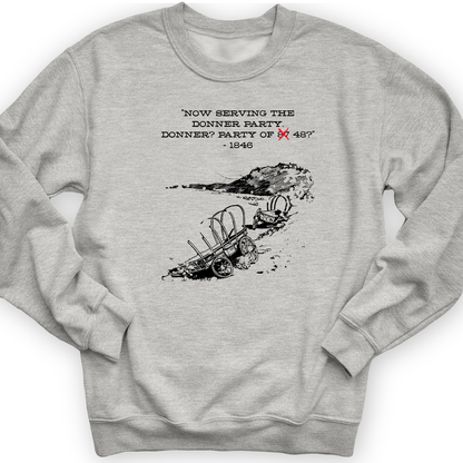 Donner Party Crewneck