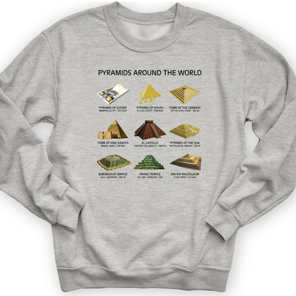 Pyramids Of The World Crewneck
