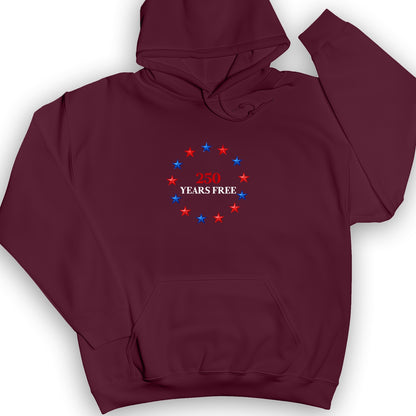 250 Years Free Hoodie