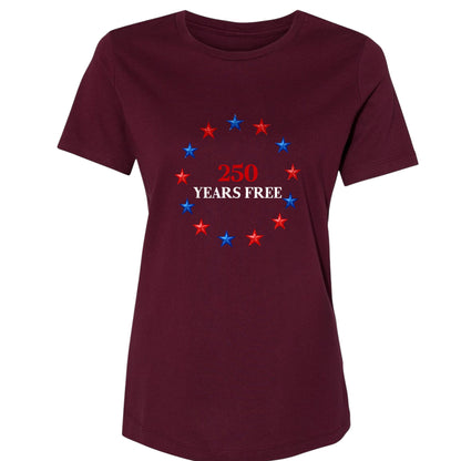 250 Years Free Women's T-Shirt