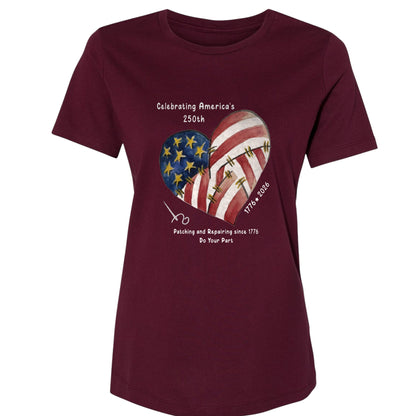 250th Heart Women's T-Shirt