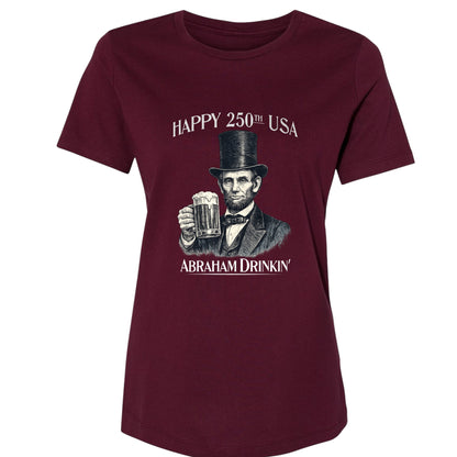 Abraham Drinkin Women's T-Shirt