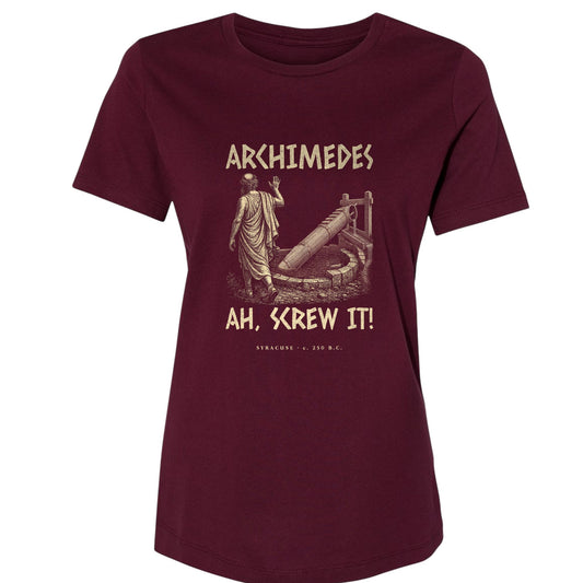 Archimedes Screw It Women's T-Shirt