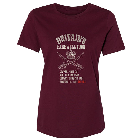 Britain's Farewell Tour Women's T-Shirt