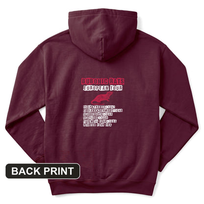 Bubonic Rats European Tour Back Print Hoodie