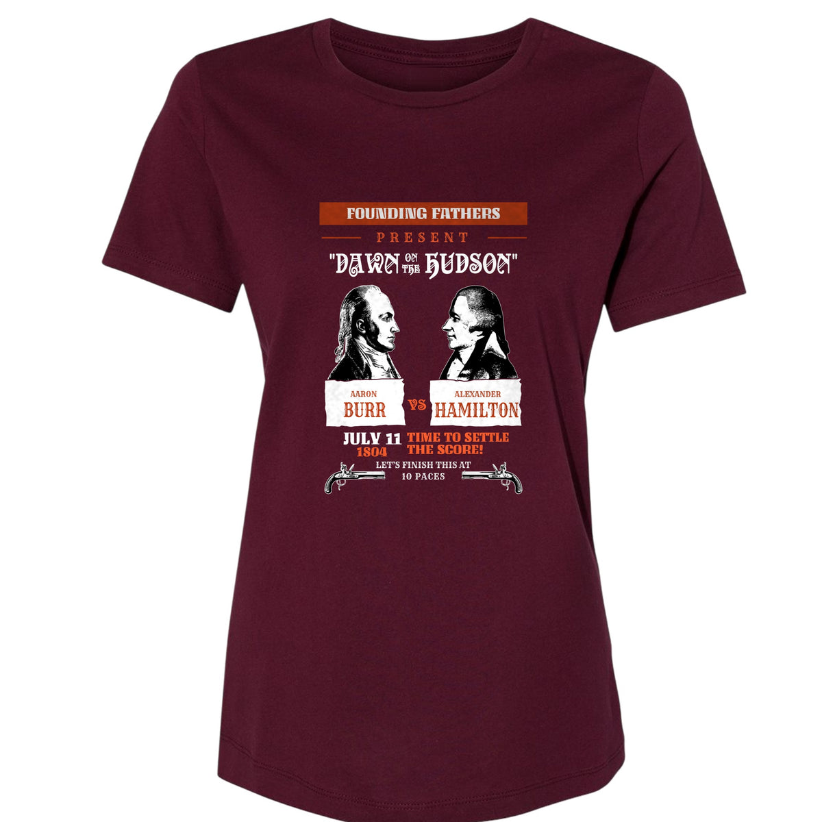 Burr vs Hamilton Women's T-Shirt