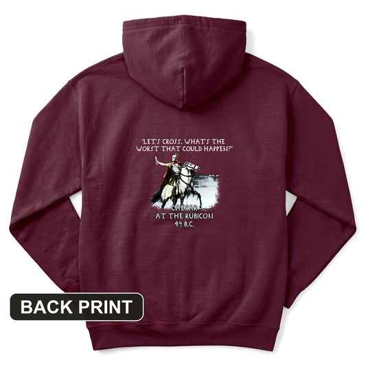 Caesar Cross Rubicon Back Print Hoodie