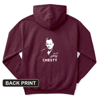 Chesty Puller Back Print Hoodie