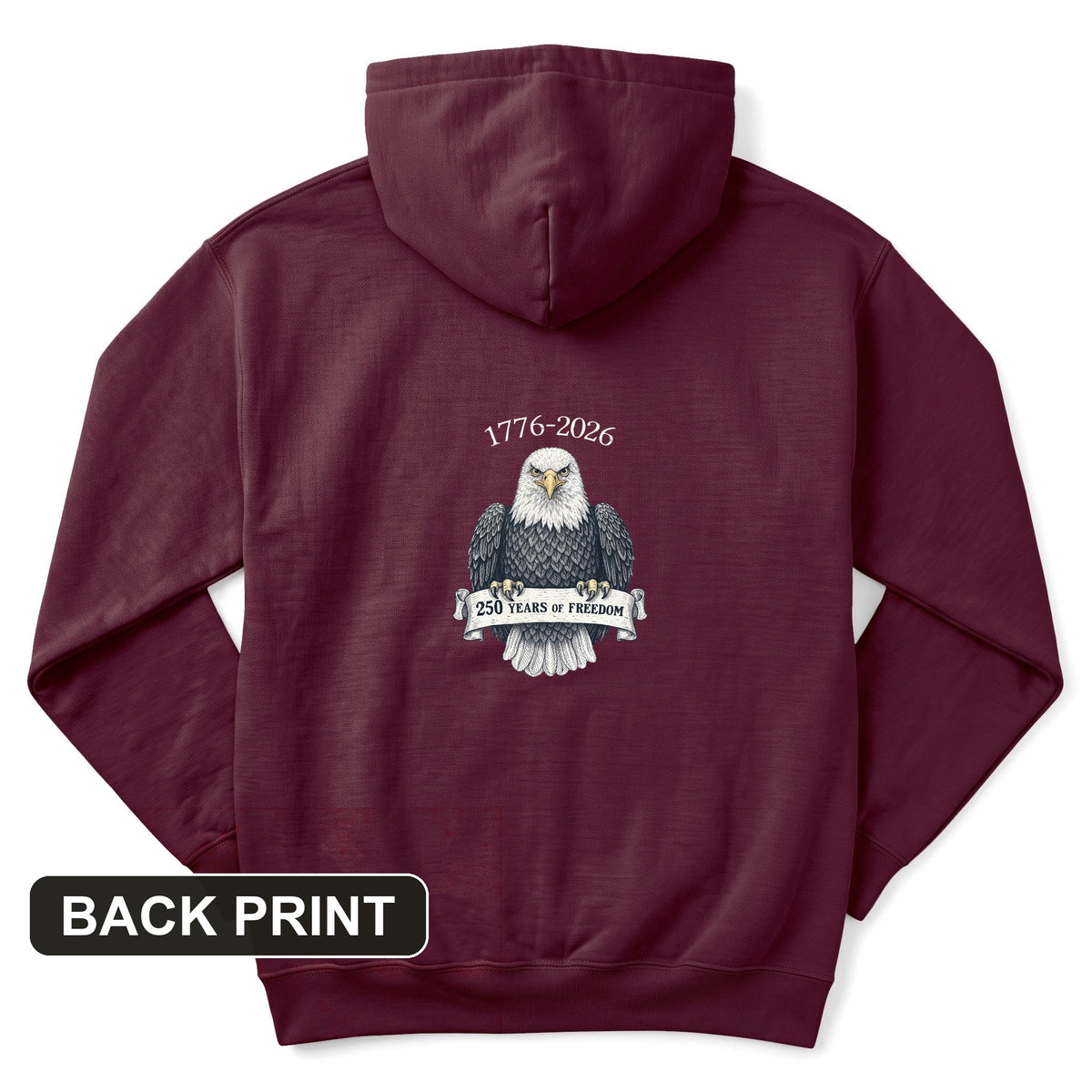 Eagle 250 Back Print Hoodie